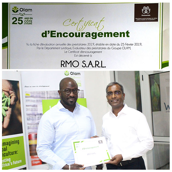 RMO dcor par OLAM